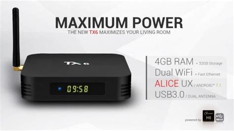 0 <strong>Tanix</strong> TX6S TV BOX 4GB RAM 32GB/64GB ROM <strong>Allwinner</strong> H616 Dual AC Wifi 2. . Tanix tx6 allwinner h6 firmware